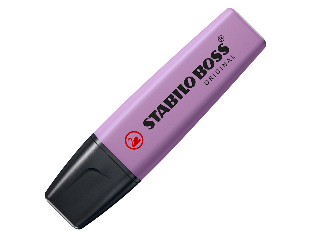 ROTULADOR STABILO BOSS FLUORESCENTE NATURE COLORS WILDFLOWER EDITION COLOR LILA GRISACEO