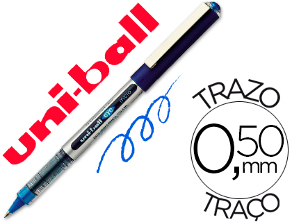 ROTULADOR UNI-BALL ROLLER UB-150 MICRO EYE AZUL 0,5 MM UNIDAD