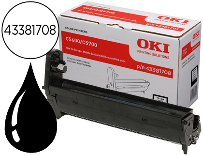TAMBOR OKI C5600/5700 NEGRO 20000 PAG