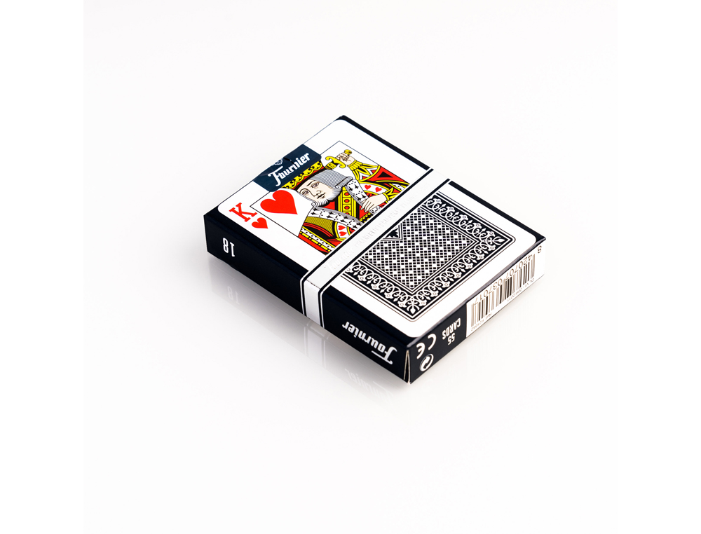 BARAJA FOURNIER POKER INGLES Y BRIDGE N18 55 CARTAS