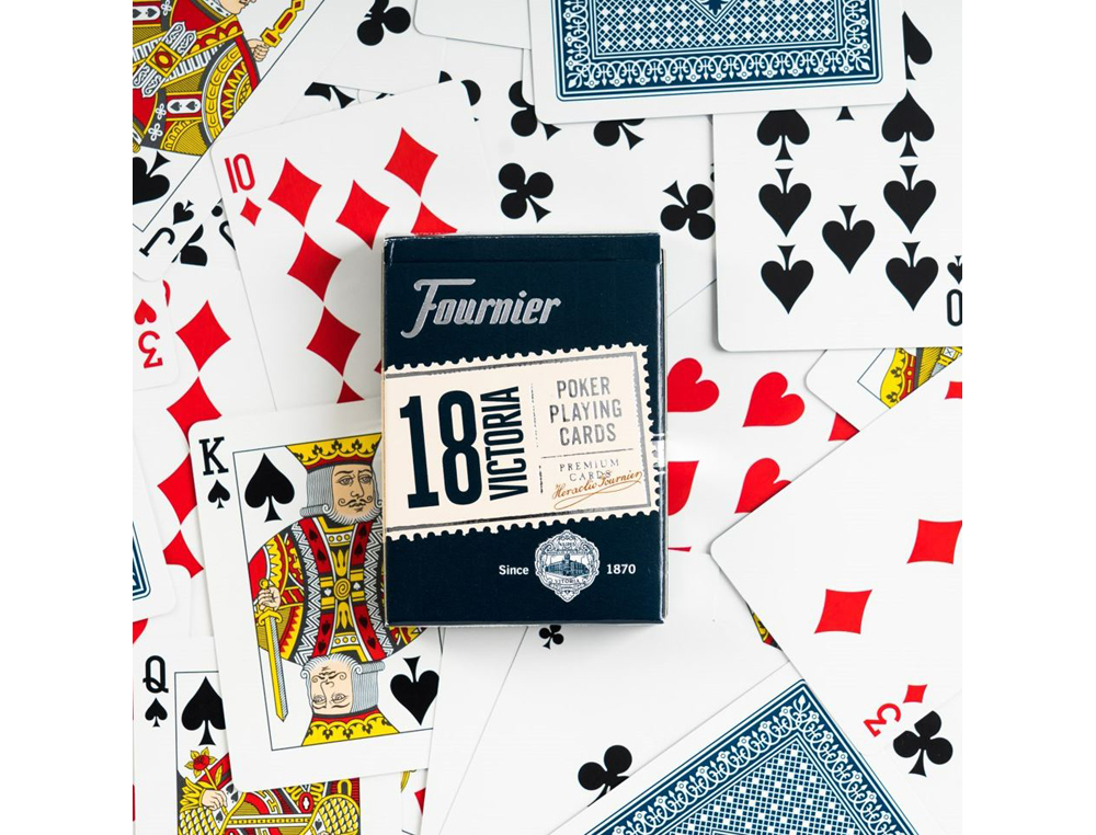 BARAJA FOURNIER POKER INGLES Y BRIDGE N18 55 CARTAS