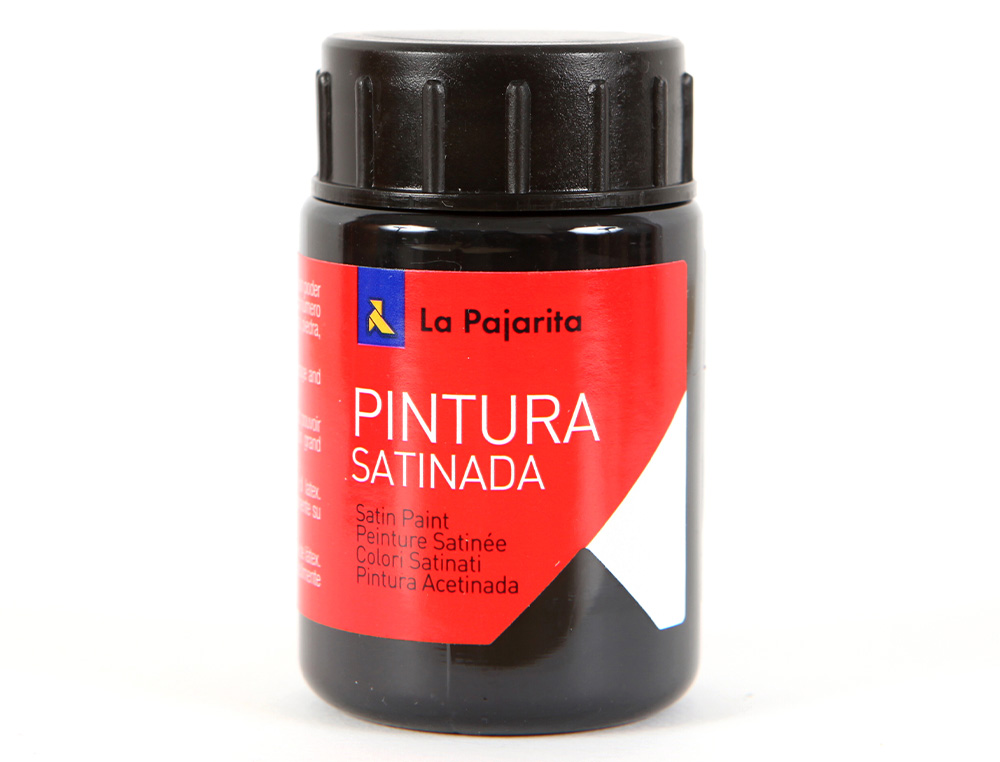 PINTURA LATEX LA PAJARITA NEGRO 35 ML