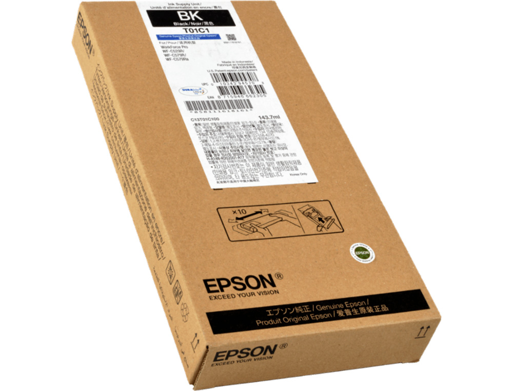 INK-JET EPSON WORKFORCE PRO WF-C529R / C579R NEGRO XL INK 10K