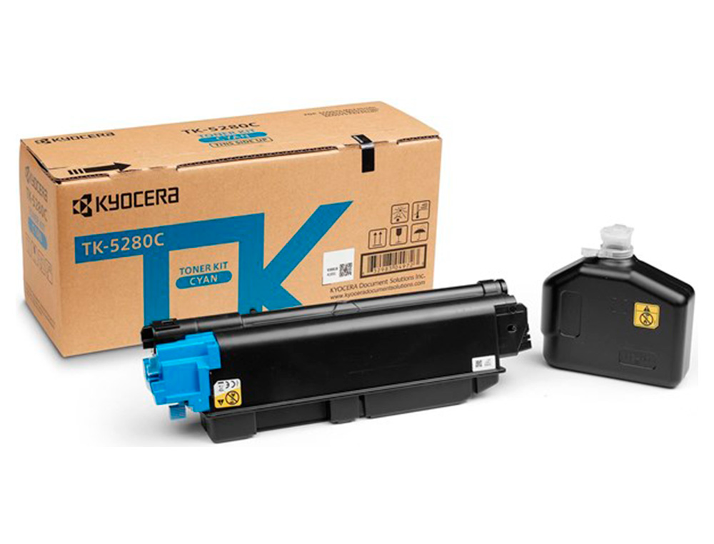 TONER KYOCERA TK5280C CIAN PARA ECOSYSM6235 / 6635CIDN
