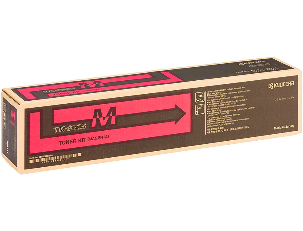 TONER KYOCERA -MITA COPIADORA MAGENTA TK8305M