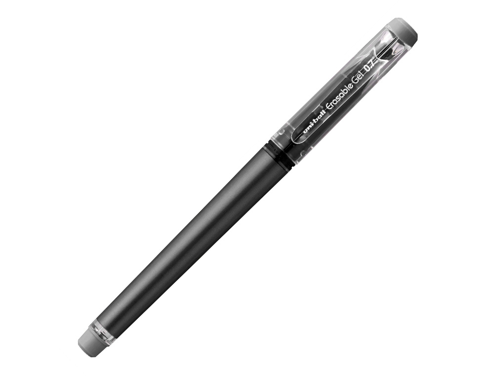 ROTULADOR UNI-BALL ROLLER UF-222 TINTA GEL BORRABLE 0,7 MM NEGRO