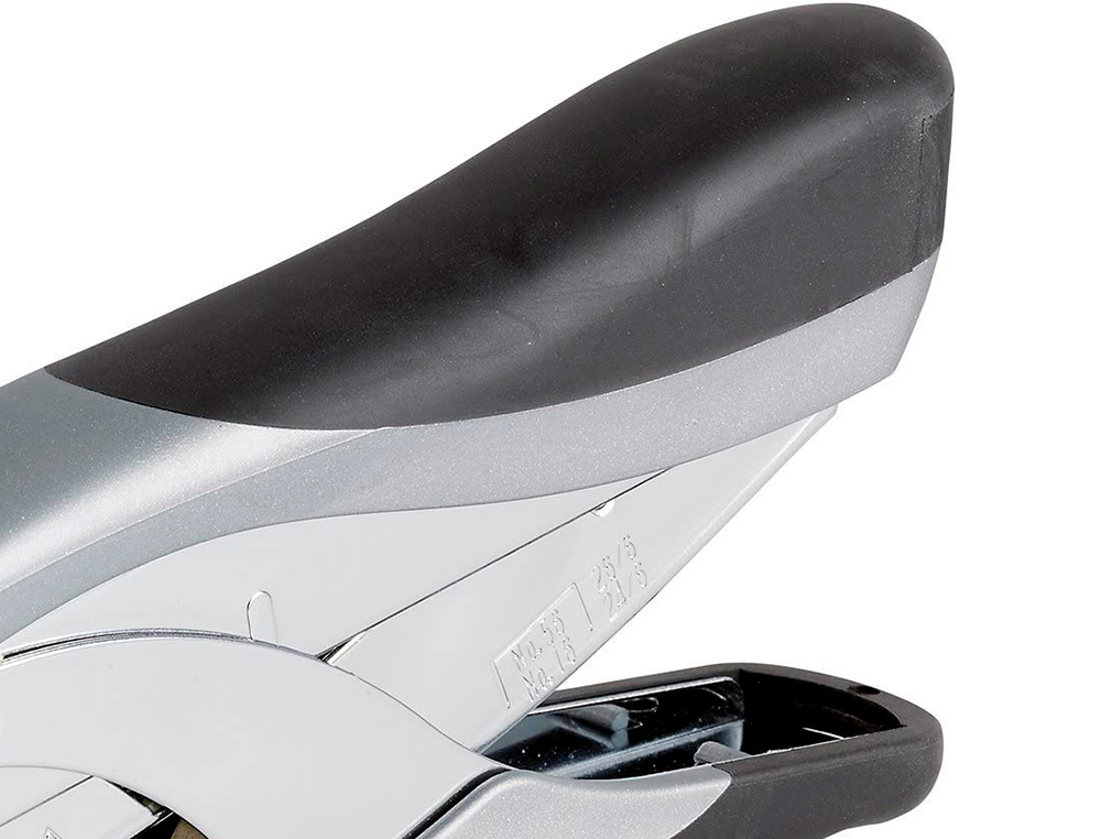 GRAPADORA REXEL DE TENAZA SQUALE 56 METALICA CAPACIDAD DE GRAPADO 25 HOJAS USA GRAPAS 24/6 Y 26/6 COLOR