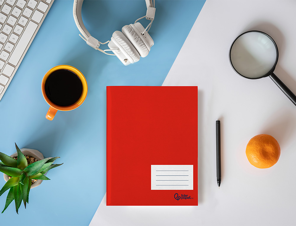 LIBRETA LIDERPAPEL SMART A5 PLUS 16 HOJAS 75GR CUADRO 4MM CON MARGEN