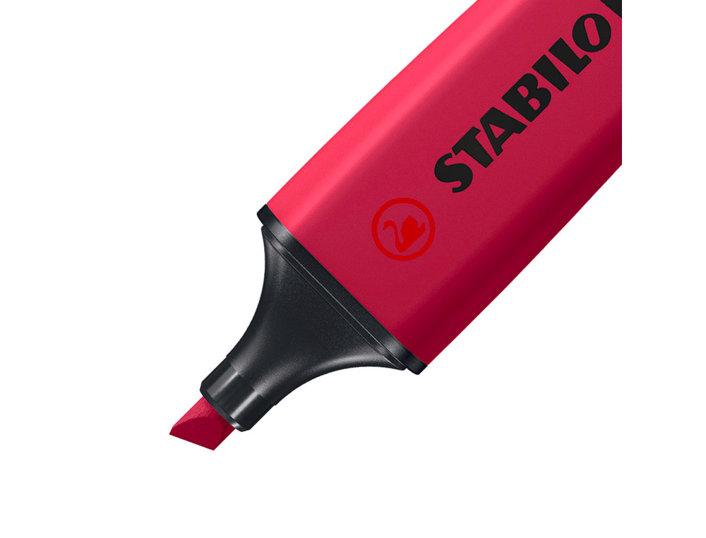 ROTULADOR STABILO BOSS FLUORESCENTE NATURE COLORS WILDFLOWER EDITION COLOR ROJO BORGOÑA
