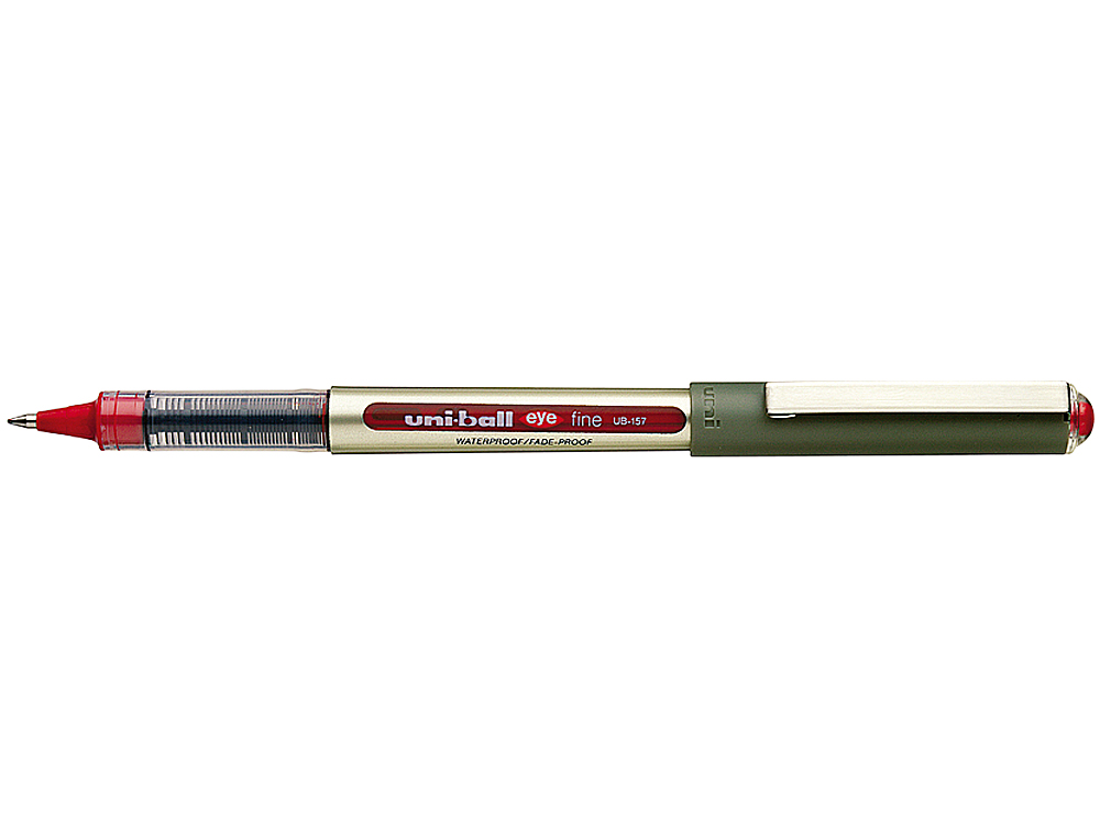 ROTULADOR UNI-BALL ROLLER UB-157E ROJO 0,7 MM UNIDAD