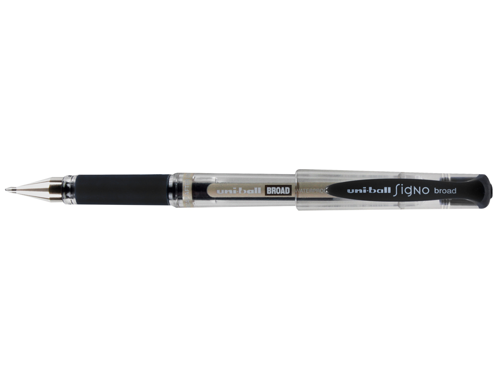 BOLIGRAFO UNI-BALL UM-153 SIGNO BROAD NEGRO 1 MM TINTA GEL