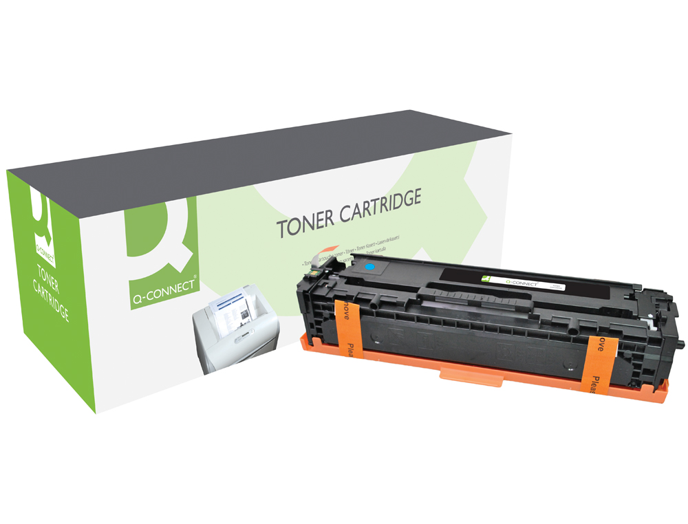TONER Q-CONNECT COMPATIBLE HP CF211A COLOR LASERJET M251N / 251NW / 276N / 276NW CIAN 1.800 PAG
