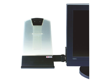 ATRIL PARA MONITORES LCD Y CTR 3M PARA DOCUMENTOS STANDARD TAMAO 22,8X25,4X7 CM DH445